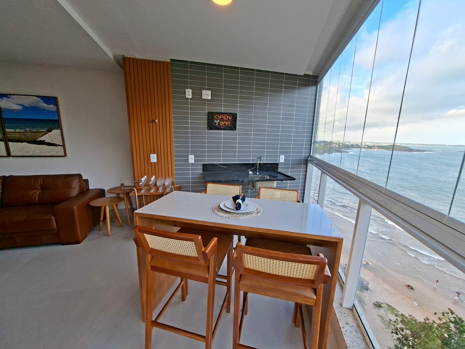Apartamento de 3 quartos de frente para a Praia da Cerca em Guarapari — foto 3